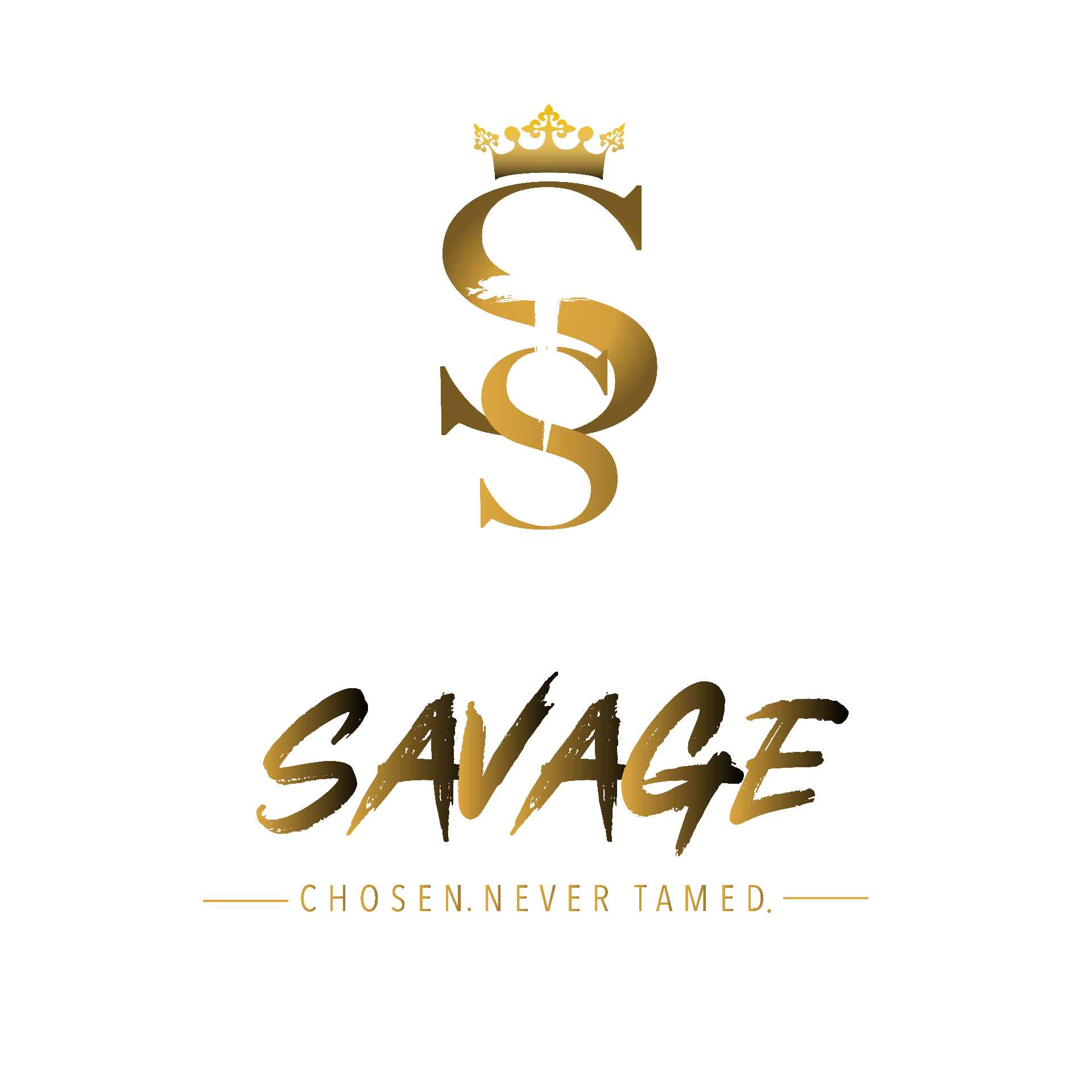 Sacred Savage crown monogram